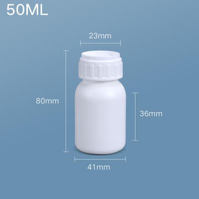 comprar Botella fluorada de laboratorio resistente a la corrosión 100 ml recipiente de botellas de pastillas HDPE Fabricación en línea