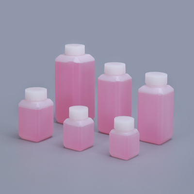 comprar Botella de reactivo de 125 ml con tapa de tornillo Botellas de laboratorio de plástico líquido químico Fabricación en línea