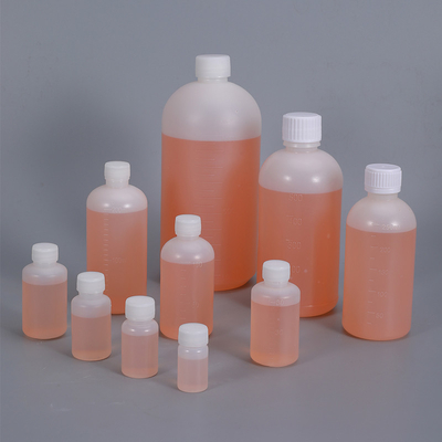 comprar Tipo de sellado Botella de reactivo Hdpe de plástico para análisis de laboratorio Fabricación en línea