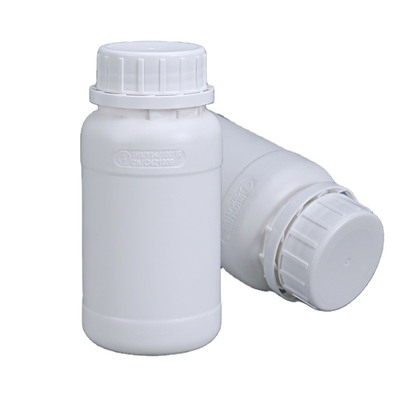 comprar Botella redonda de 500 ml con tapa a prueba de alteraciones y material fluorado para serigrafía Fabricación en línea