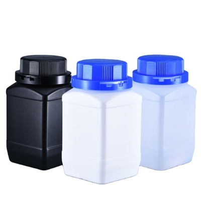 comprar Blanco translúcido negro botellas de laboratorio de ciencias boca ancha botellas de plástico para reactivos líquidos Fabricación en línea