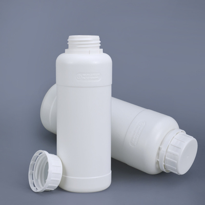 comprar Flasca de HDPE de 500 ml de espesor fluorada para envases de reactivos químicos y disolventes orgánicos Fabricación en línea