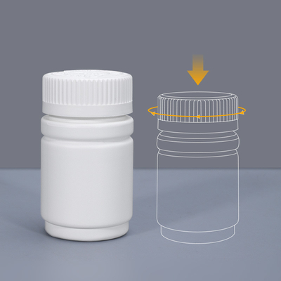 comprar Botella de plástico de cápsula vacía de 120 ml con tapa a prueba de niños Fabricación en línea