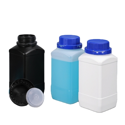 comprar Anti-corrosión Botellas de plástico Hdpe de 500 ml Negro Blanco Fabricación en línea