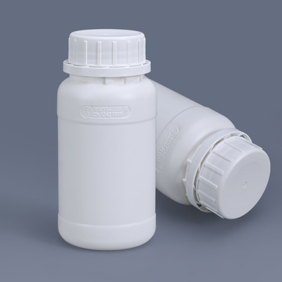 comprar Botellas de plástico fluorado para envases químicos con diseño redondo e impreso en pantalla Fabricación en línea