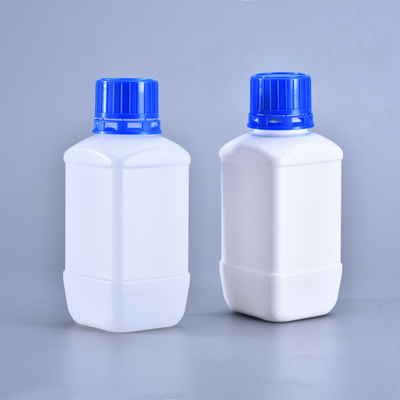 comprar Indicador de botellas de laboratorio de plástico HDPE blanco vacío para almacenamiento de líquidos Fabricación en línea