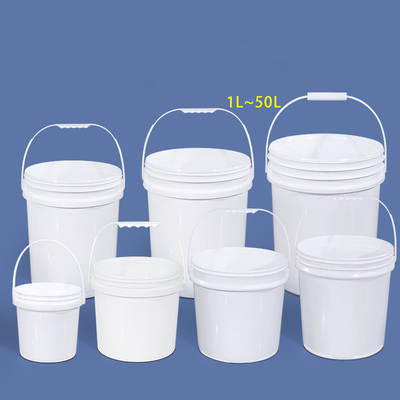 comprar Cubo de agua de plástico de PP transparente con tapa para contenedor de alimentos con material duradero Fabricación en línea