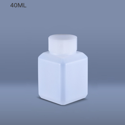 comprar Botella de reactivo sellada de 40 ml Contenedores de boca estrecha Envases de líquido agroquímico HDPE Fabricación en línea