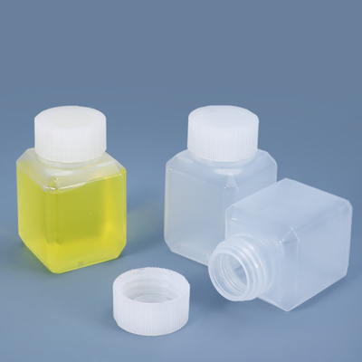 comprar Botellas de reactivo de plástico Hdpe biológico con tapa de tornillo Solventes químicos 125 ml Fabricación en línea