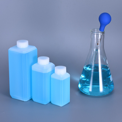 comprar Botellas de reactivos cuadrados de plástico HDPE de doble pared de 500 ml para manipulación de impresión en laboratorio Fabricación en línea