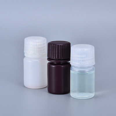 comprar 100% material virgen botella redonda botella de plástico de boca ancha para laboratorio químico reactivo Fabricación en línea