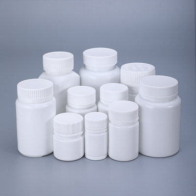 comprar Contenedor de botellas de píldoras de plástico HDPE blanco congelado para almacenamiento de cápsulas Fabricación en línea