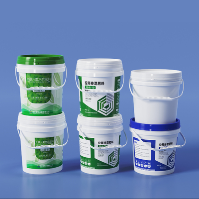 comprar Cubo de pintura de plástico transparente de 20L fuerte y resistente para el embalaje de fertilizantes Fabricación en línea