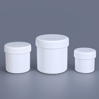 comprar Logotipo personalizado 1L Blanco boca ancha alta lata de plástico para el almacenamiento de alimentos en polvo de proteínas Fabricación en línea