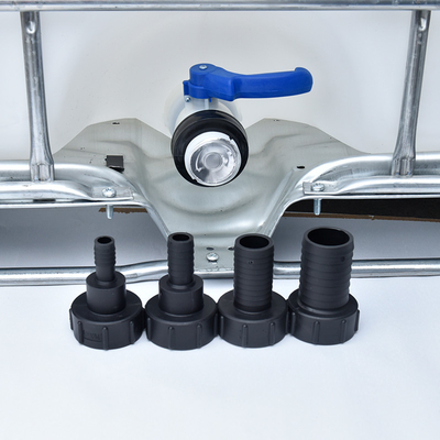 comprar Conector rápido de plástico de cabeza hexagonal para el tanque IBC de 2 pulgadas de conexión de salida femenina Fabricación en línea
