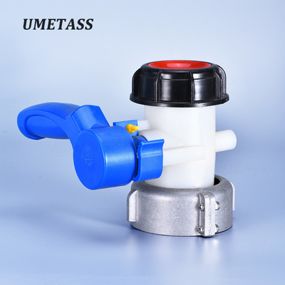 comprar DN40 válvula de bolas de PVC resistente al aceite alcalino ácido para control direccional hidráulico IBC Fabricación en línea