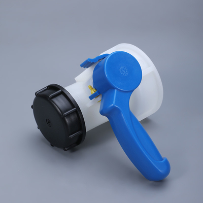 comprar 1000L IBC Adaptador del tanque de agua con el ajuste de la válvula de mariposa DN50 para el producto cúbico Fabricación en línea