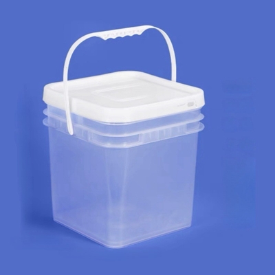 comprar Cubo de pintura de plástico cuadrado de 10L de grado alimenticio para usos múltiples en el hogar y la cocina directamente Fabricación en línea