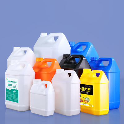 comprar 100% de material UMETASS 1 galón de cubo HDPE Blanco claro Jerry puede botella de apoyo de material PCR Fabricación en línea