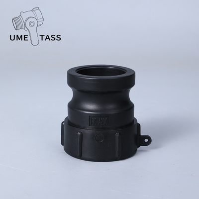 comprar Adaptador de tanque IBC utilizado en la fabricación de UMETASS Camlock acoplamiento rápido Un conector de 60 mm Fabricación en línea
