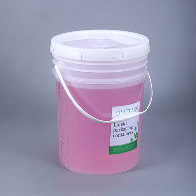 comprar Almacenamiento de alimentos con UMETASS 5 galones Impresión de plástico en cubo transparente Impresión de serigrafía de seda Fabricación en línea