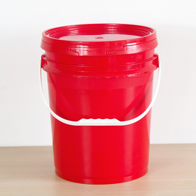 comprar Contenedor de embalaje 1-50L Capacidad Logotipo personalizado Balde redondo de plástico para alimentos Fabricación en línea