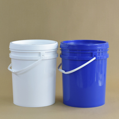 comprar Cubo de plástico de 25L con tapa y mango para almacenamiento de agua y almacenamiento de líquidos industriales Fabricación en línea
