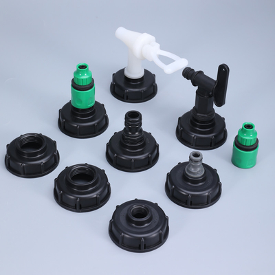 comprar ODM Adaptador de tanque IBC personalizado para tapa de plástico 1 2