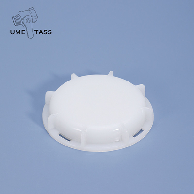 comprar S60*6 Conexión de brida 62 mm Tapa de sellado de válvula de hilo fino para el montaje de plástico del tanque IBC Fabricación en línea