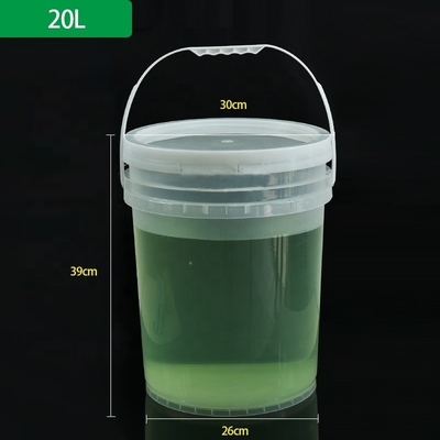 comprar Sealing Popcorn 5 Gallon Liner de cubo de agua clara Logotipo personalizado redondo para el embalaje Fabricación en línea