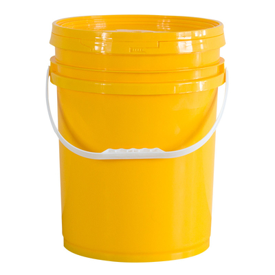 comprar Cubo con mango de tapa de sellado con logotipo personalizado 500 ml 1L 35L de plástico redondo de calidad alimentaria PP Fabricación en línea