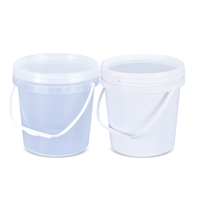 comprar 3L Reciclado de pintura transparente de plástico PP cubo y aceptable aceptación del logotipo del cliente Fabricación en línea