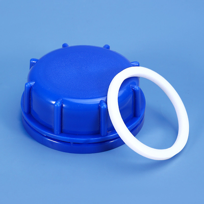 comprar 2022 tapa de plástico 53mm tapa de tapa de tornillo azul para 5L Jerry puede personalizar el logotipo aceptable Fabricación en línea