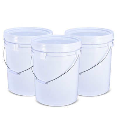 comprar Grado alimenticio 8 galones de plástico cubo de balde tambor con tapas con impresión de transferencia de calor Fabricación en línea