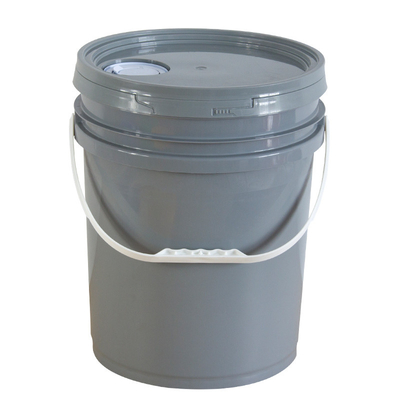 comprar Ronda 5 galones 20 litros de plástico PP cubo con manguera de tapa de grifos para el aceite de pintura de agua Fabricación en línea
