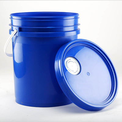 comprar Cubo de plástico de 20 litros con tapa flexible y logotipo personalizado para necesidades de almacenamiento de aceite Fabricación en línea