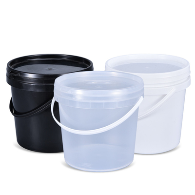 comprar Balde de plástico de 2L con mango y tapa para alimentos galletas de palomita con serigrafía Fabricación en línea