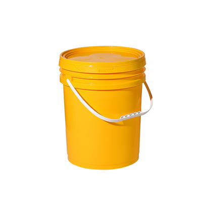 comprar Calidad alimenticia baldes de plástico de galón vacío inquebrantable con mango y tapa para champú para automóviles Fabricación en línea