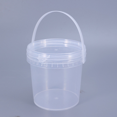 comprar Cubo de agua con impresión personalizada plástico resistente al impacto transparente de grado alimenticio Fabricación en línea