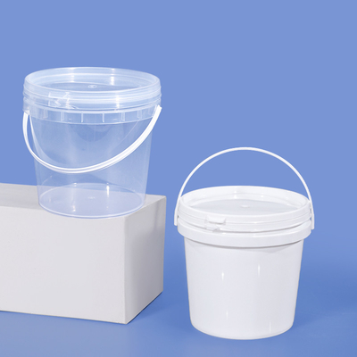 comprar Un recipiente de plástico transparente de calidad alimenticia con tapa y manija a prueba de fugas Fabricación en línea