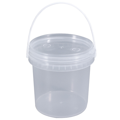 comprar Botella redonda de plástico de PP reutilizable de color blanco/claro de 750 ml para yogur Parfait de UMETASS Fabricación en línea