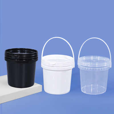 comprar Impresión de transferencia de calor de 2L de plástico, cubo de agua de cerveza blanco para el hogar con tapa y mango de miel Fabricación en línea