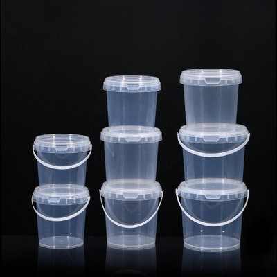 comprar 300 ml 5 litros IML Cubo de plástico personalizado con tapa para miel galletas yogur salsas de mantequilla Fabricación en línea
