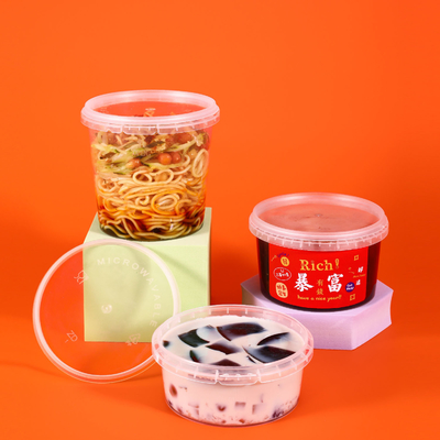 comprar Grado de alimentos redondo embalaje de alimentos engrosado recipiente Jar con tapa antirrobo estilo de diseño de cocina clásico CLASSIC Fabricación en línea