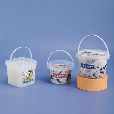 comprar Muestra Suministrada en un cubo de plástico Almacenamiento 280ml 500ml 1000ml Calidad alimenticia Color personalizado Fabricación en línea