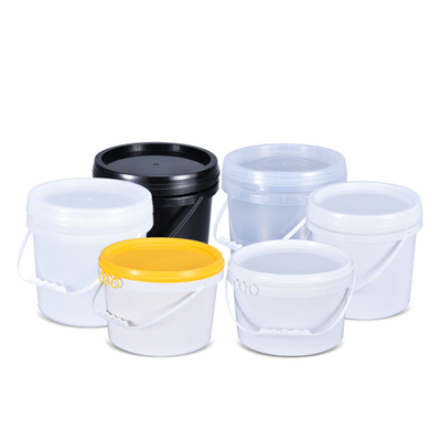 comprar Cubo de plástico de PP reciclado para productos alimenticios pintura química duradera pigmentos de agua 1L-50L Fabricación en línea