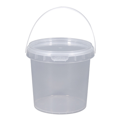 comprar Cubo de almacenamiento de alimentos de plástico blanco de PP mini para impresión personalizada y contenedor de agua Fabricación en línea