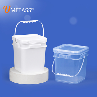 comprar Cubo de plástico transparente de polipropileno de 5 galones para almacenamiento de alimentos y bebidas Fabricación en línea