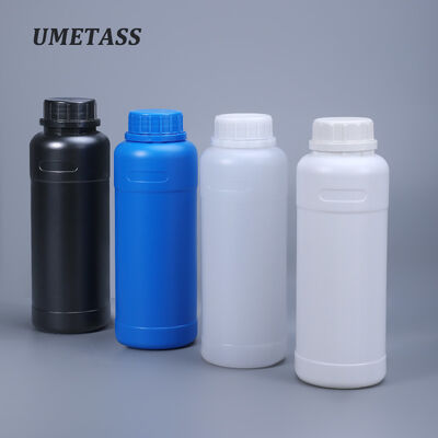 comprar Botella de plástico HDPE de venta caliente de 500 ml, botella de plástico redonda con súper sellado para almacenamiento de reactivos Fabricación en línea
