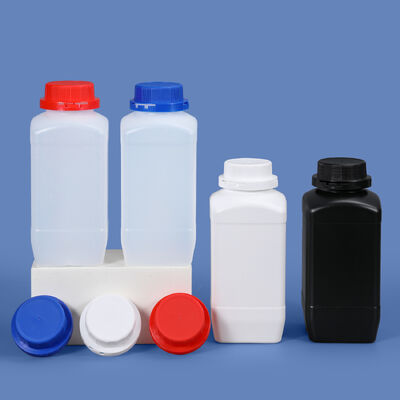 comprar Food-grade Plastic Bottle 1.5L Square Wide Mouth Hdpe Bottle For Chemical Reagent Ink Powder Fabricación en línea